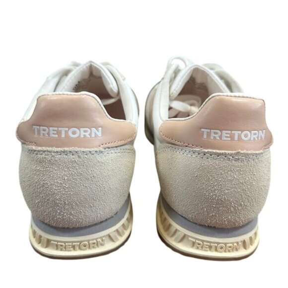 Tretorn Womens Sneakers Pink Multicolor Jogger Shoes Memory Foam Lace-Up Padded - Picture 4 of 6